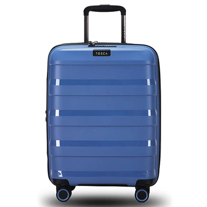 Tosca Comet 55 cm 4-Wheel Carry-on Suitcase - Infinity Blue