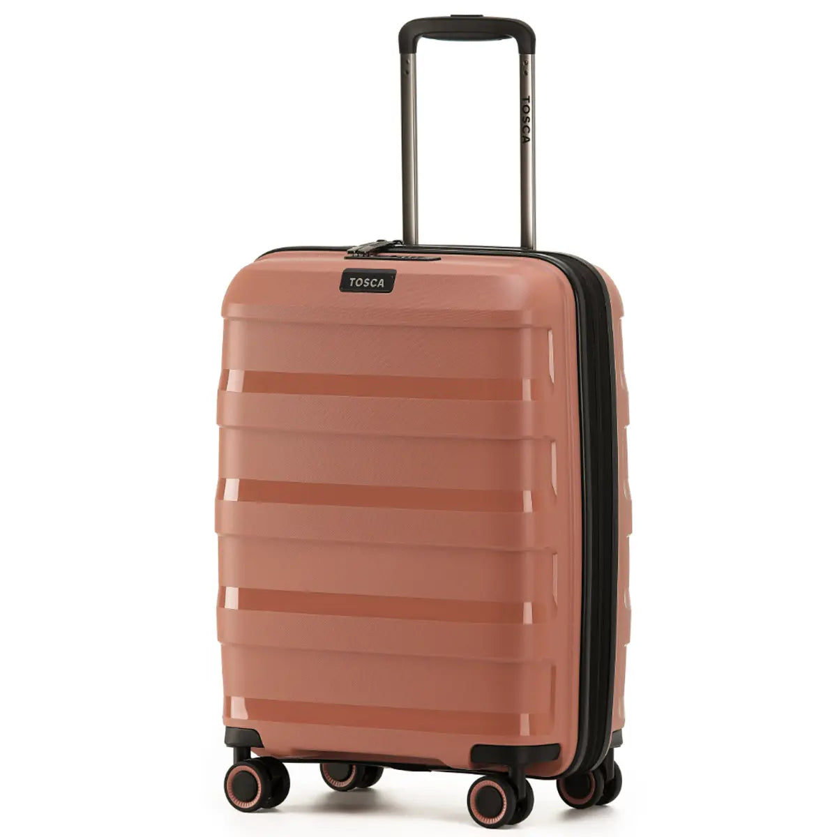 Tosca Comet 55 cm 4-Wheel Carry-on Suitcase - Mocha