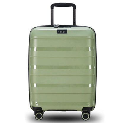 Tosca Comet 55 cm 4-Wheel Carry-on Suitcase - Sage