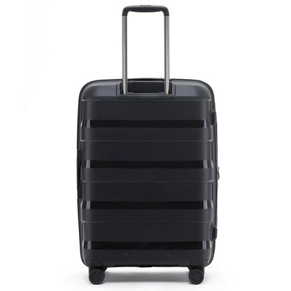 Push button retractable handle