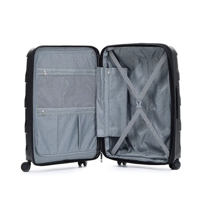 Internal lining divider with shoe pockets