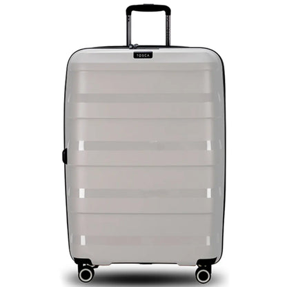 Tosca Comet 78 cm Large Expandable Suitcase - Cobblestone