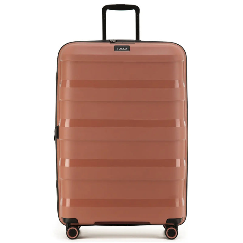 Tosca Comet 78 cm Large Expandable Suitcase - Mocha