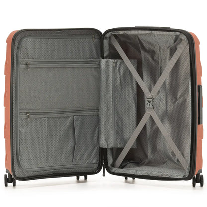 Tosca Comet 78 cm Large Expandable Suitcase - Mocha