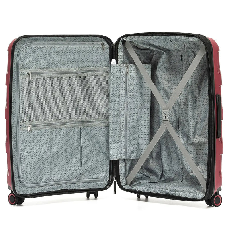 Tosca Comet 78 cm Large Expandable Suitcase - Rumba