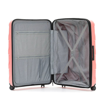 Fully lined with cargo straps and pockets