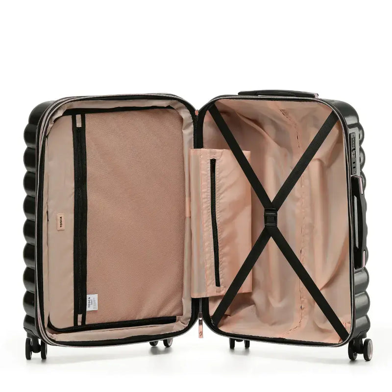 Tosca Como 67 cm 4-Wheel Check-in Suitcase - Black