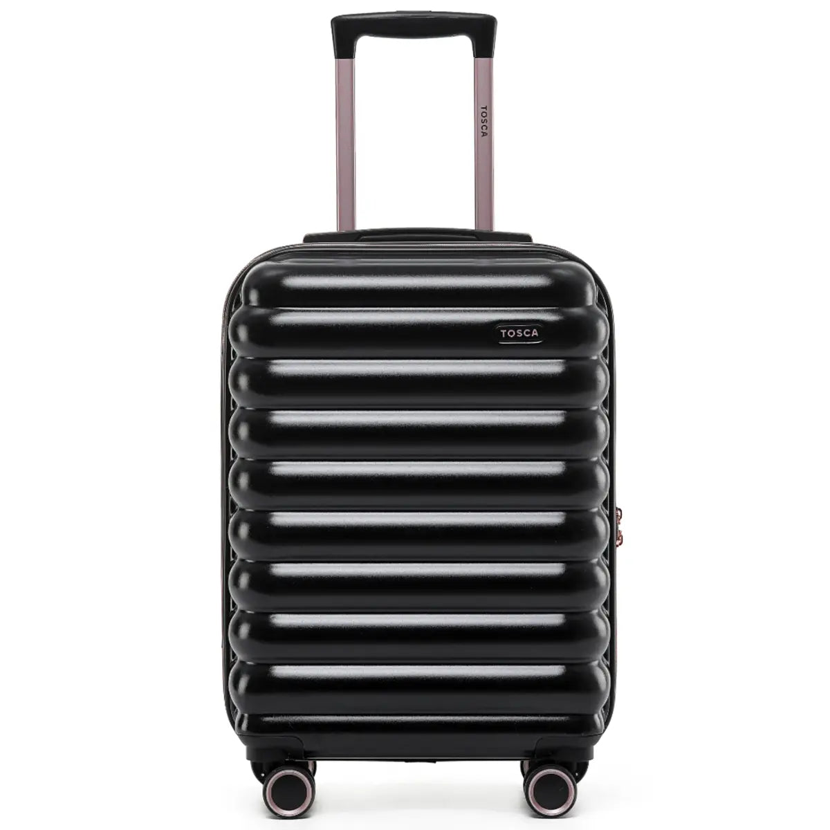 Tosca Como 54 cm 4-Wheel Carry-on Suitcase - Black