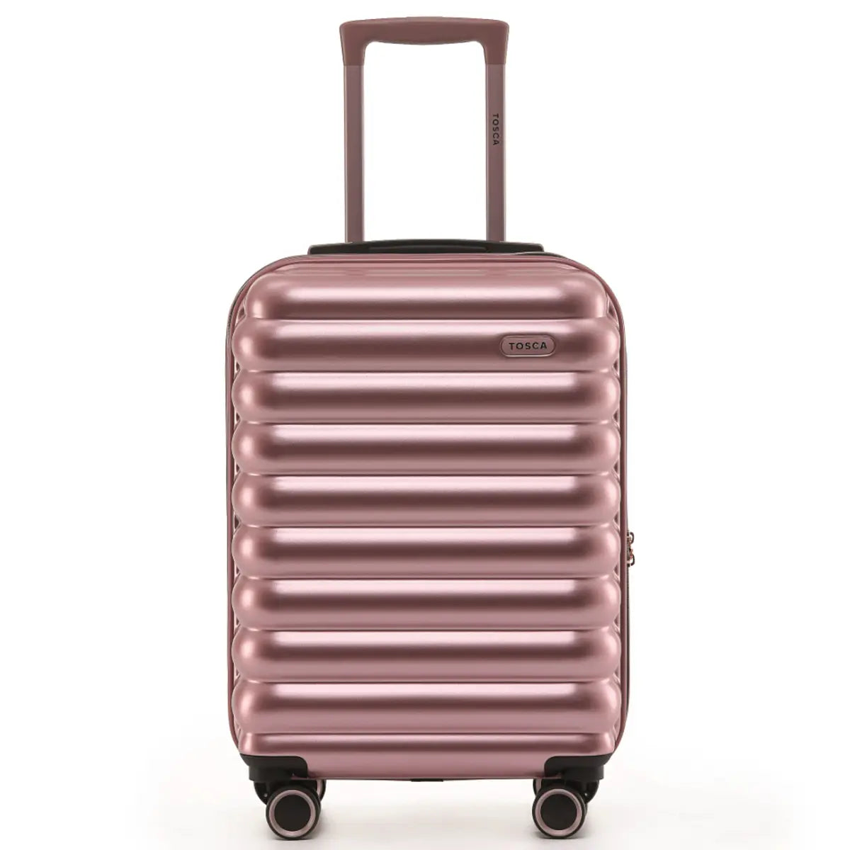 Tosca Como 54 cm 4-Wheel Carry-on Suitcase - Rose Gold