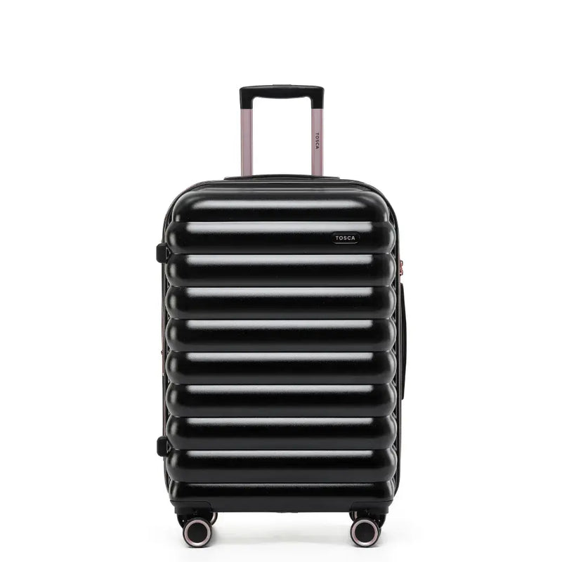 Tosca Como 77 cm 4-Wheel Check-in Suitcase - Black