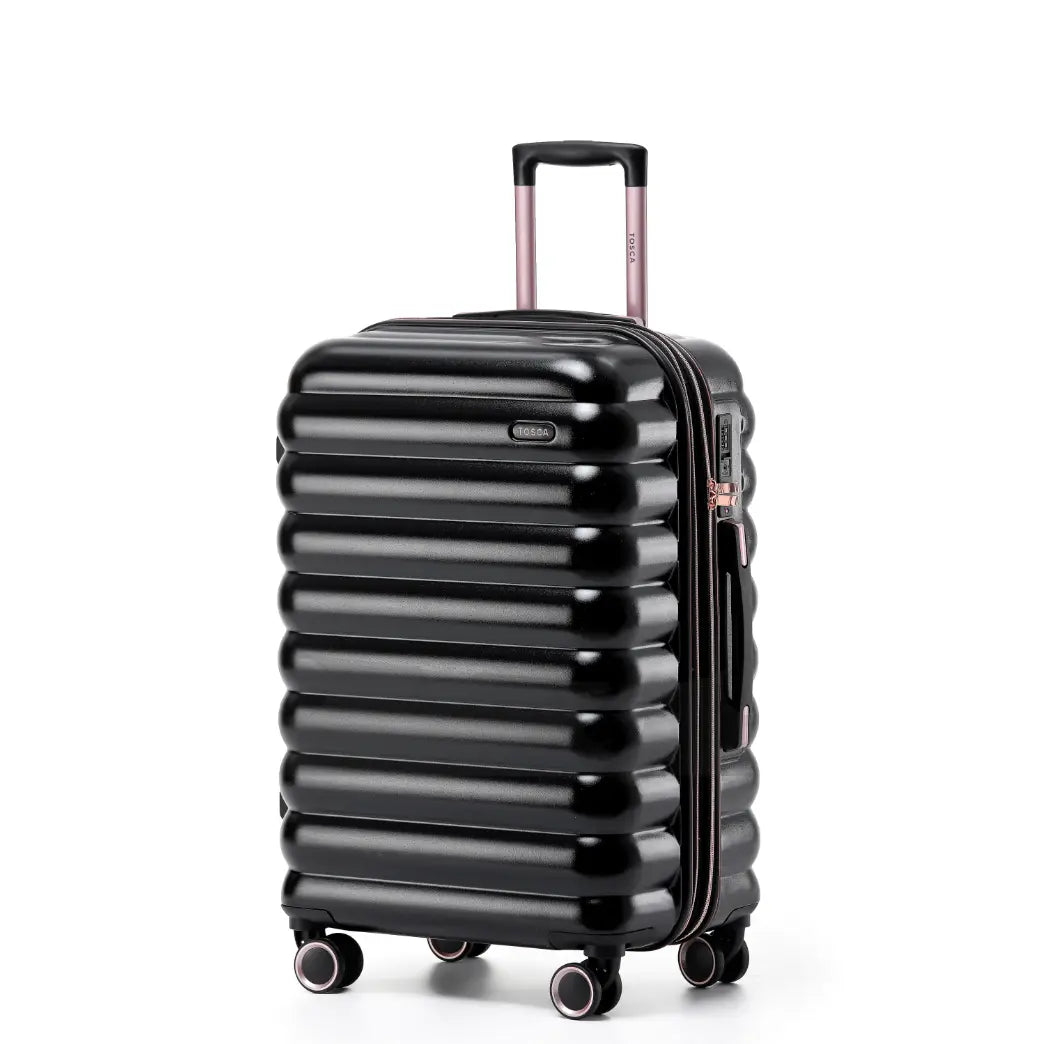 Tosca Como 67 cm 4-Wheel Check-in Suitcase - Black