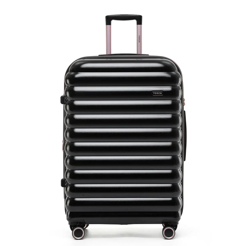 Tosca Como 77 cm 4-Wheel Suitcase -Black