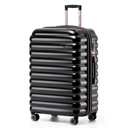 Tosca Como 77 cm 4-Wheel Suitcase -Black
