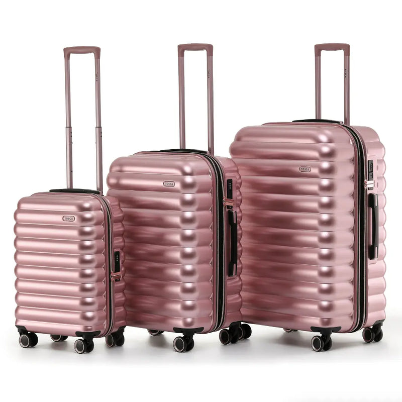 Tosca Como Set 3 Cases - Rose Gold