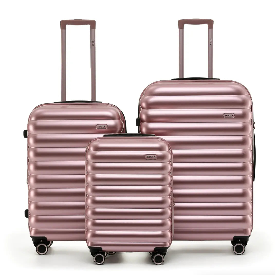 Tosca Como Set 3 Cases - Rose Gold