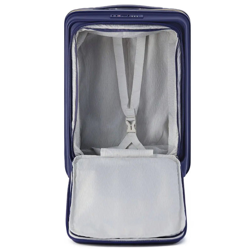 Tosca Cruiser 53 cm Front Opening 4-Wheel Carry-on Suitcase - Purple / Yellow