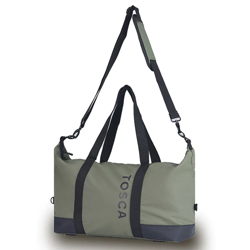 Tosca Delta 48 cm Large Tote Bag - Khaki