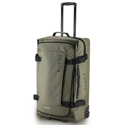 Push button, retractable handle