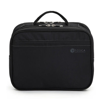  Tosca Deluxe Toiletry Travel Organiser - Black