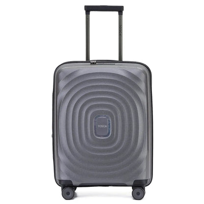 Tosca Eclipse 55 cm 4 Wheel Carry-On Case - Charcoal