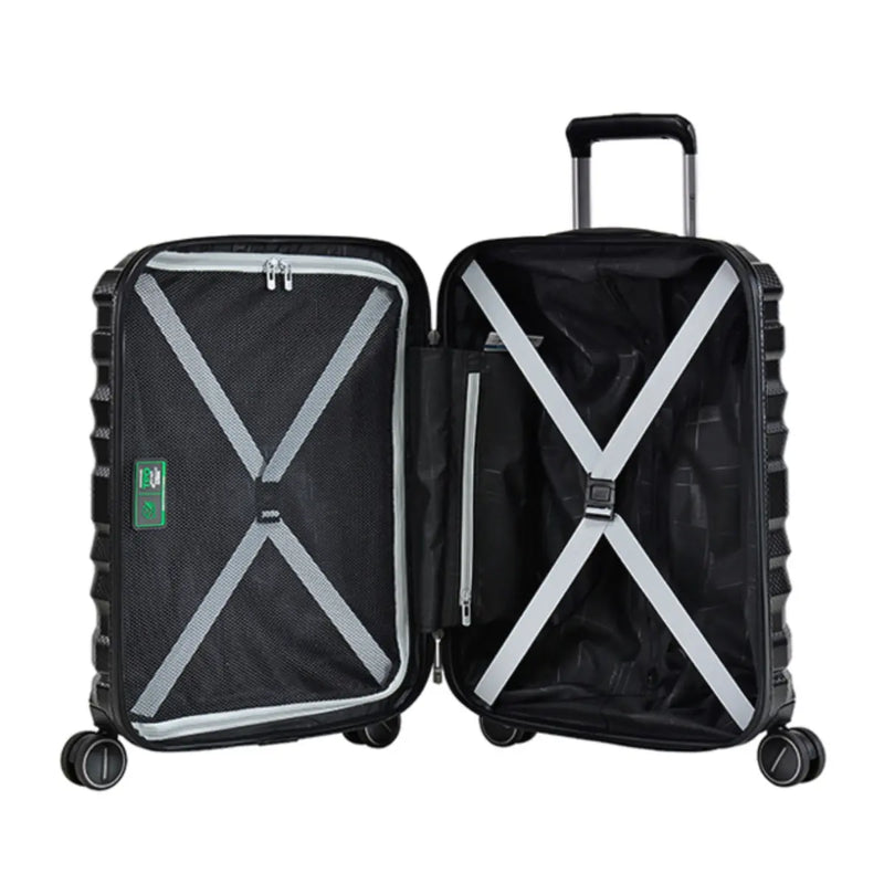 Compression straps stabilize your belongings