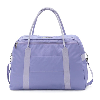 Luggage sleeve on rear of bag