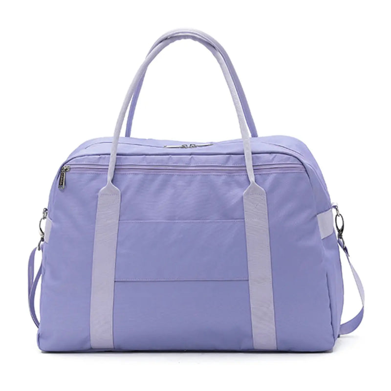 Luggage sleeve on rear of bag