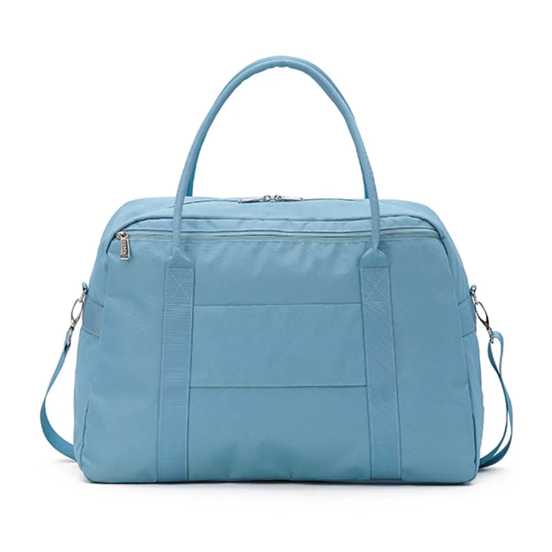 Removable shoulder strap and double carry handles