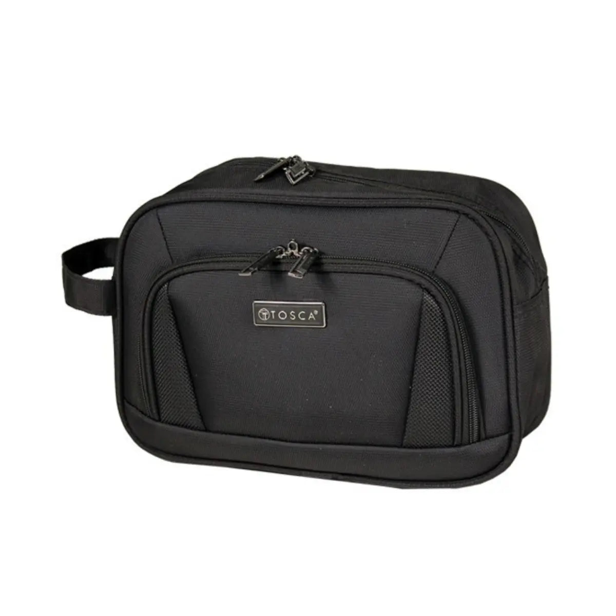 Tosca Gold Oakmont Wetpack Toiletry Bag - Black
