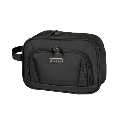 Tosca Gold Oakmont Wetpack Toiletry Bag - Black