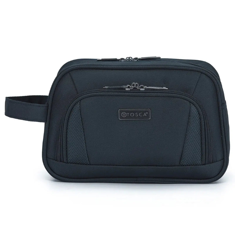 Tosca Gold Oakmont Wetpack Toiletry Bag - Navy
