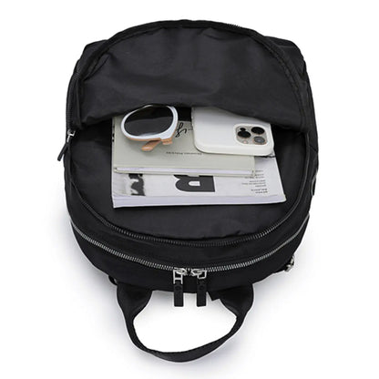 Zippered front pocket