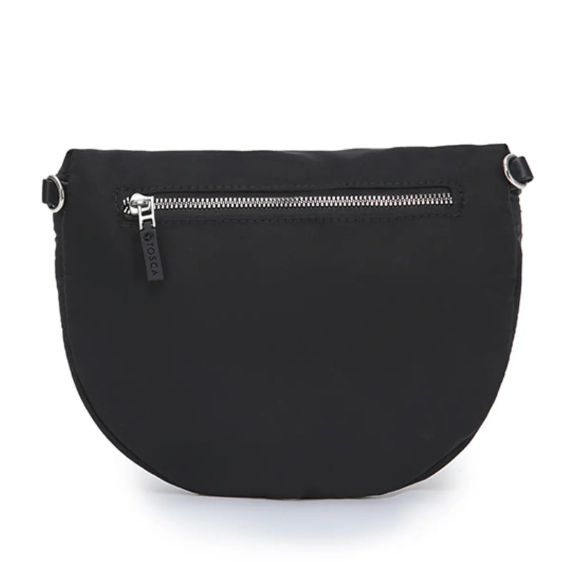 Zippered back pocket