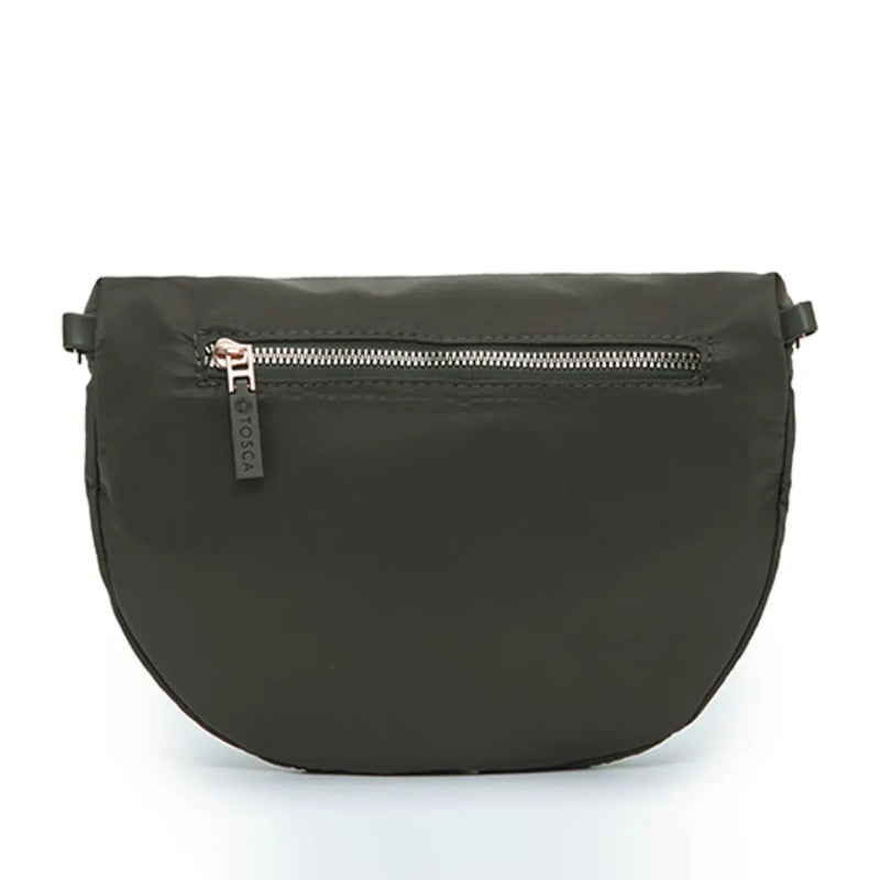 Zippered back pocket