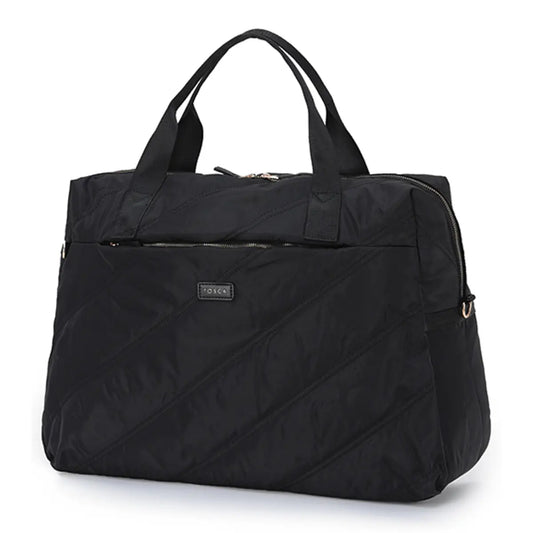 Tosca Harlow Tote Bag - Black Stitch