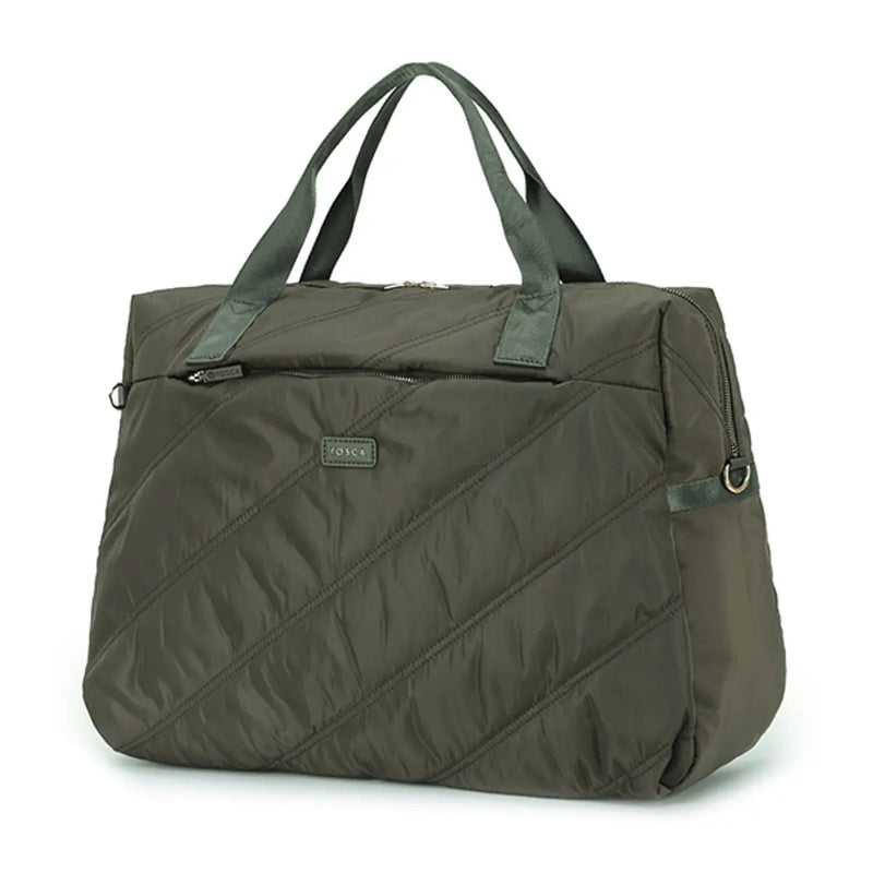 Tosca Harlow Tote Bag - Khaki Stitch