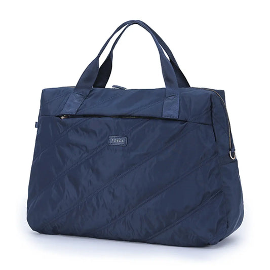 Tosca Harlow Tote Bag - Navy Stitch