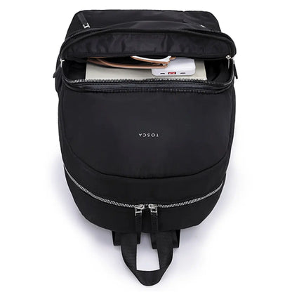 Zippered front pockets