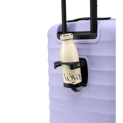 Backside built-in cup holder (Carry-on size only)