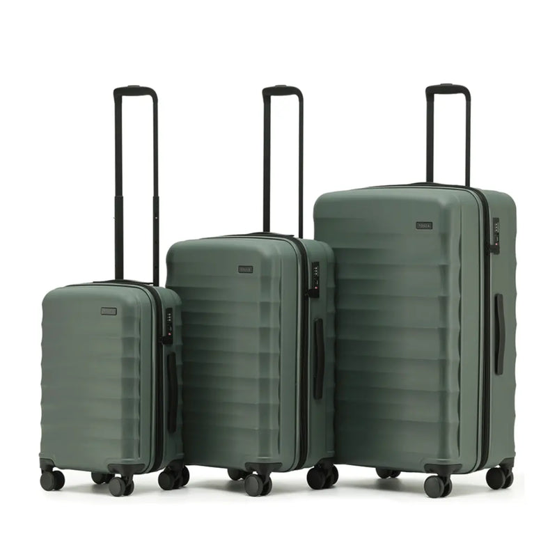 Tosca Interstellar 2.0 - 4-Wheel Expandable Luggage Set of 3 - Moss (Small, Medium and Large)