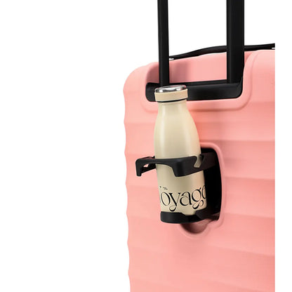 Backside built-in cup holder (Carry-on size only)