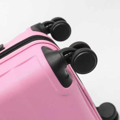 Tosca Interstellar 2.0 - 4-Wheel Expandable Suitcase Set of 3 (Small Medium and Large) - Fuchsia