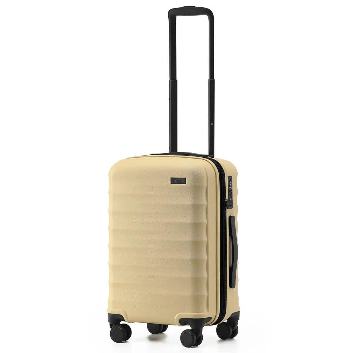 Tosca Interstellar 2.0 - 53 cm 4-Wheel Expandable Carry On Suitcase - Yellow