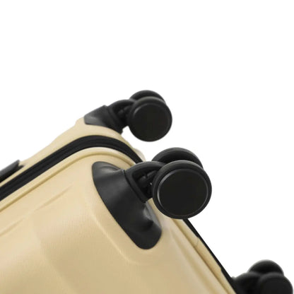 Tosca Interstellar 2.0 - 53 cm 4-Wheel Expandable Carry On Suitcase - Yellow