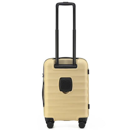 Tosca Interstellar 2.0 - 53 cm 4-Wheel Expandable Carry On Suitcase - Yellow