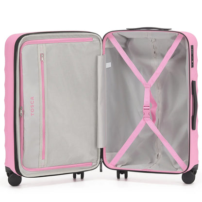 Tosca Interstellar 2.0 - 67 cm Expandable 4-Wheel Suitcase - Fuchsia