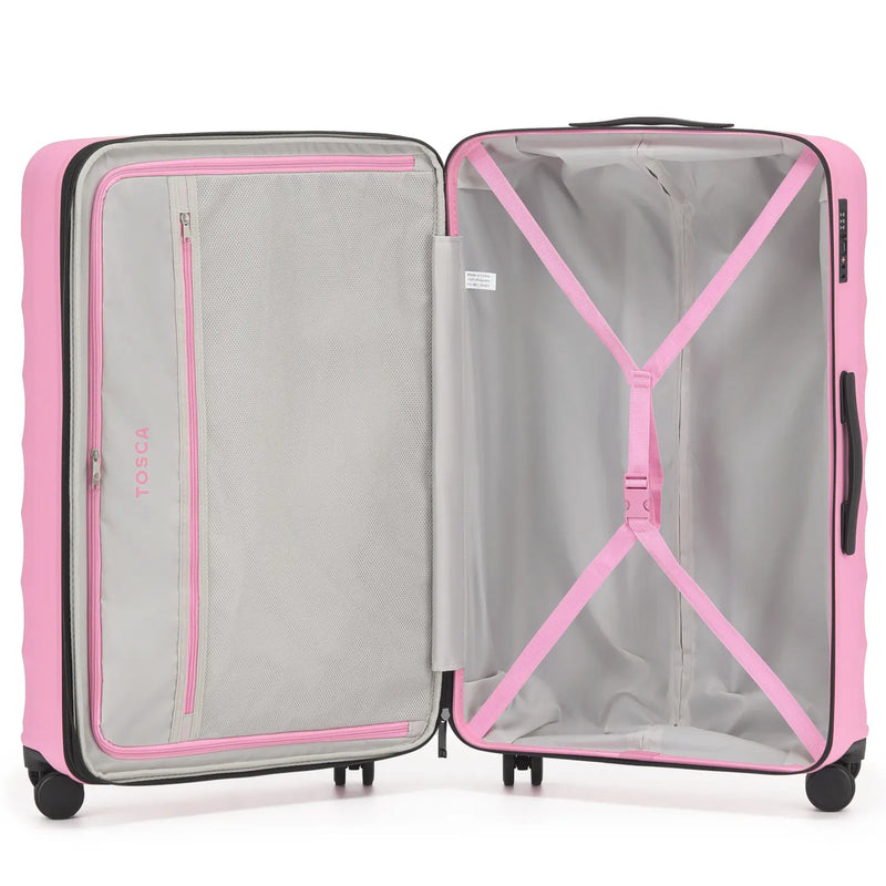Tosca Interstellar 2.0 - 79 cm Expandable 4-Wheel Suitcase - Fuchsia
