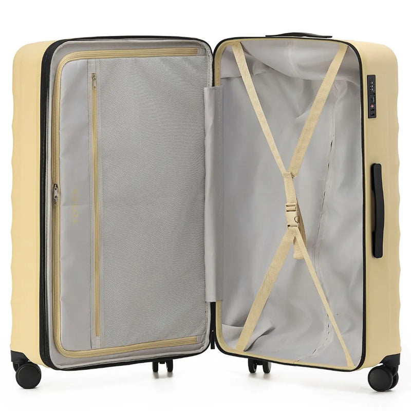 Tosca Interstellar 2.0 - 79 cm Expandable 4-Wheel Suitcase - Yellow