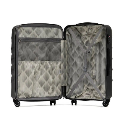 Fully lined with cargo straps and pockets