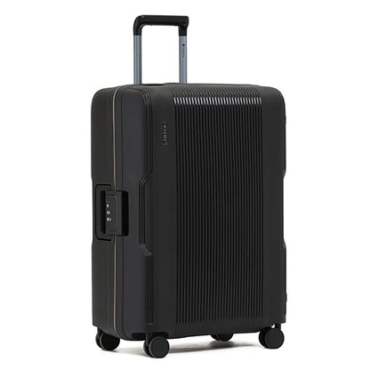 Tosca Knox 66 cm 4-Wheel Luggage with Zipperless Closure - Black